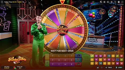 Funky Time ️ Live Casinoshow van Evolution™.